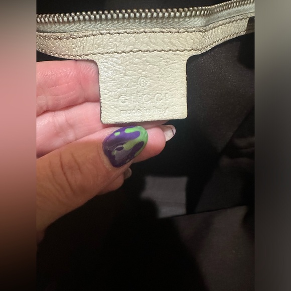 Gucci Charmy Open Canvas and Leather Mono Tote - Picture 6 of 12